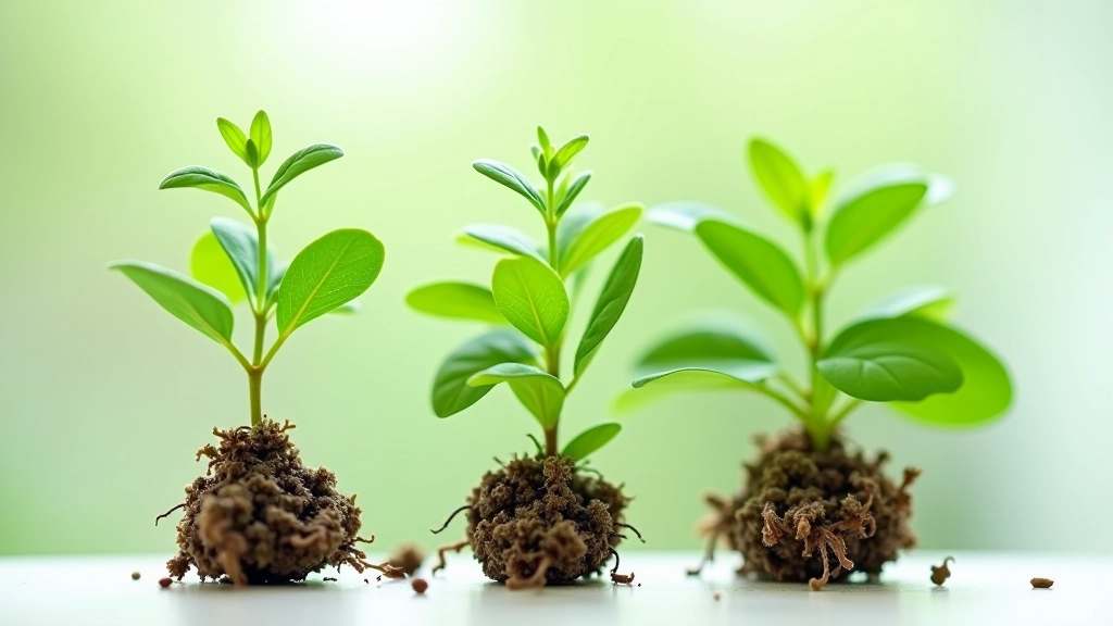Thyme plant showing new growth stages from bottom woody stems to tender leaf tips, demonstrating which parts are harvestable